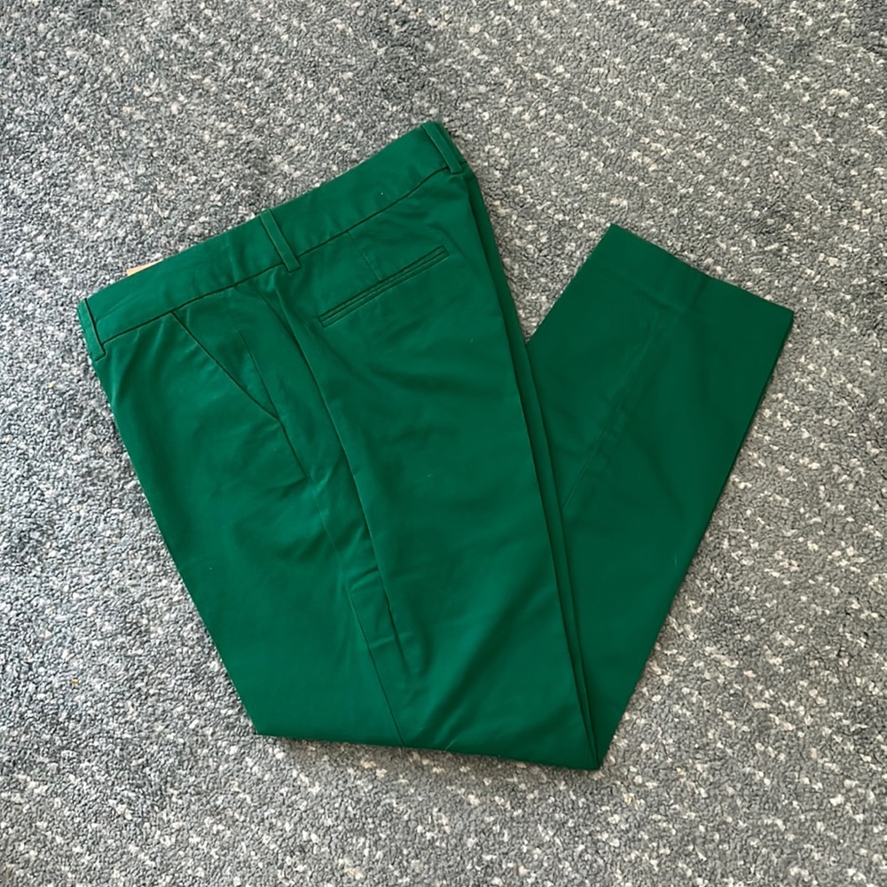 Perfect Green J. Crew Cafe Capris